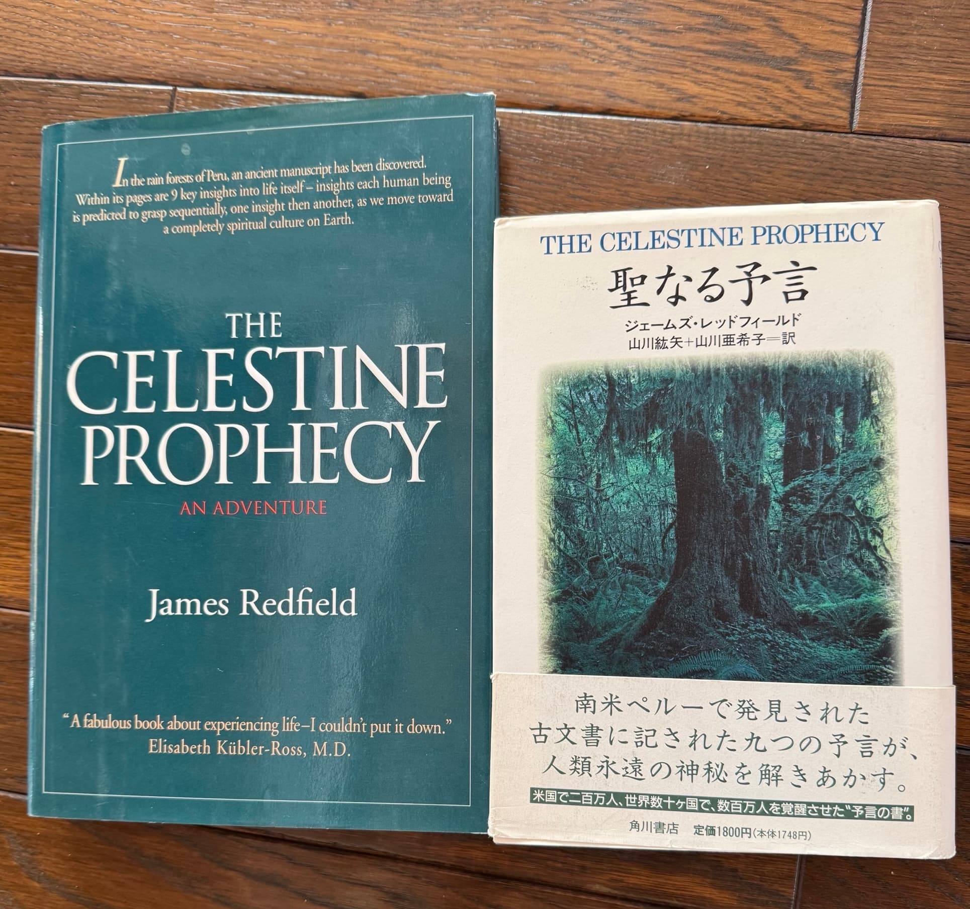 The Celestine Prophecy 原書と日本語翻訳版